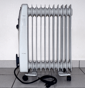 Le radiateur à bain d'huile, un chauffage d'appoint mobile