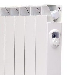 Radiateur électrique inertie sèche 1500W UNIV'R CHAUFFAGE Palayer vertical  blanc