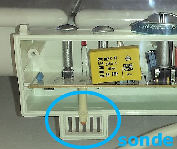 sonde de temparature