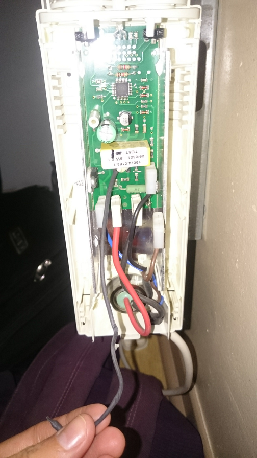 Thermostat Acova en panne