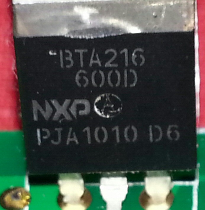 Triac BTA216 600