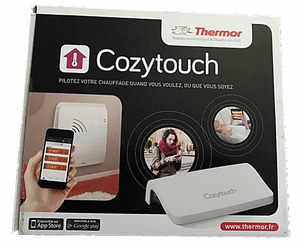 Un système Cozytouch de marque Thermor