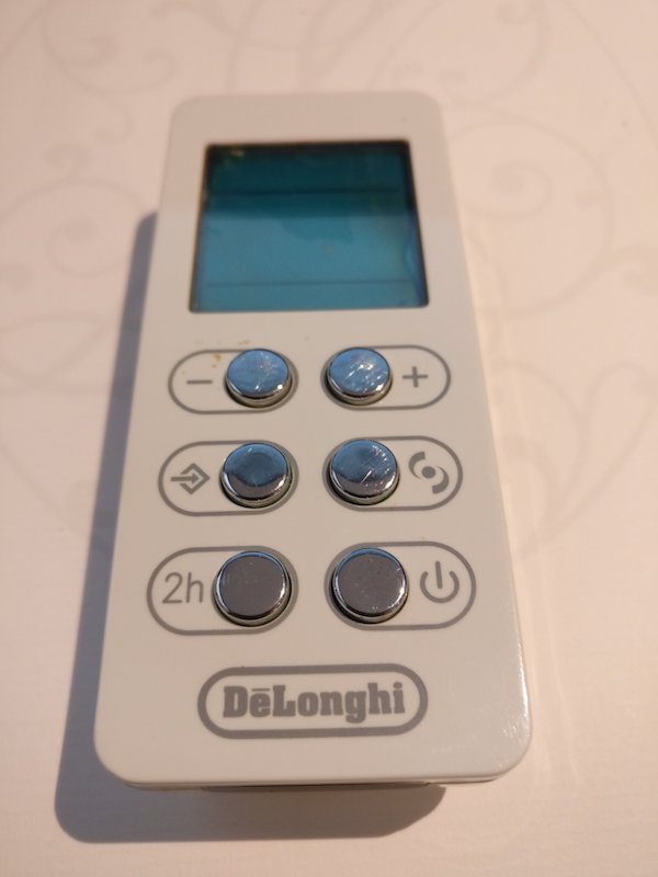 Télécommande sèche serviettes Delonghi