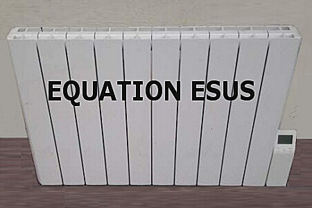 Radiateur à inertie fluide Equation Esus