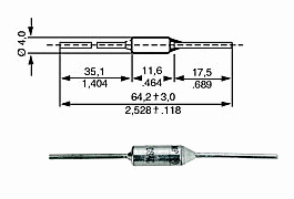 Fusible thermique à souder