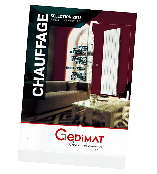 Catalogue GEDIMAT rentrée 2018