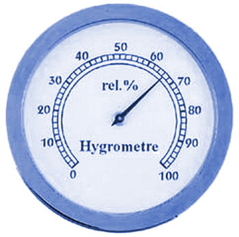 Hygromètre pour mesurer le taux d'humidité dan sl'air