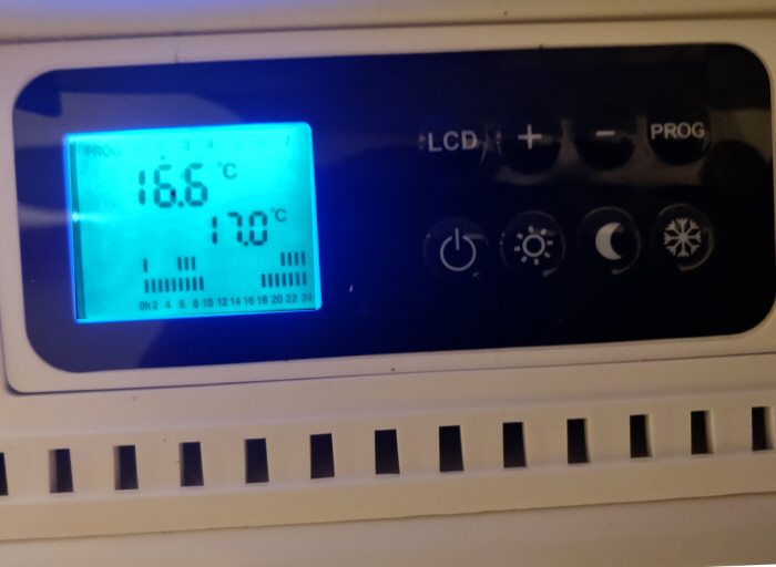 Thermostat d'un radiateur Air Ieal