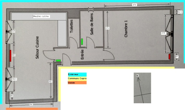 Plan appartement