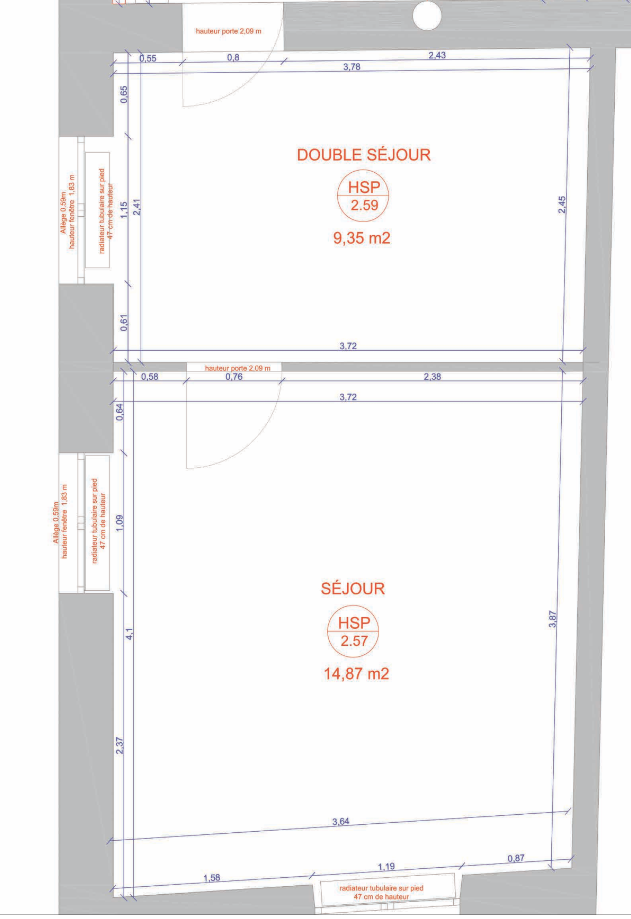 Plan du chauffage