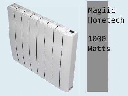 Radiateur à inertie Magiic Hometech 1000 W