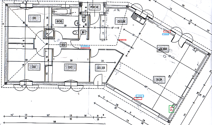 Plan appartement 3 chambres