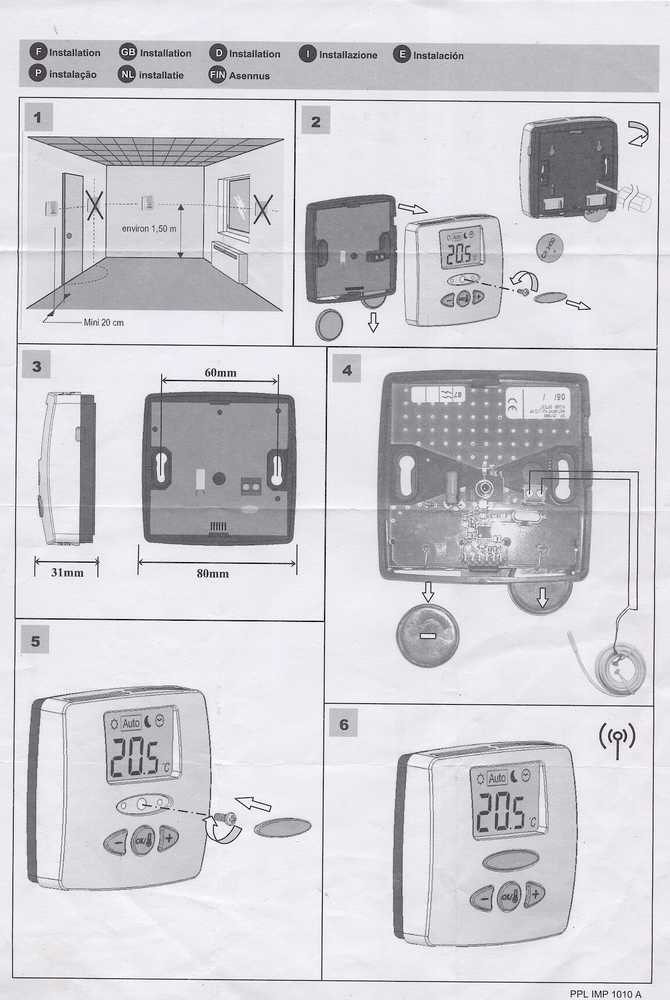 Thermostat WFHTRF