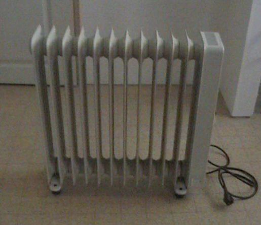 Photo d'un radiateur bain d'huile