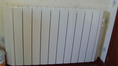 Photo d'un radiateur à inertie de marque Radiavie