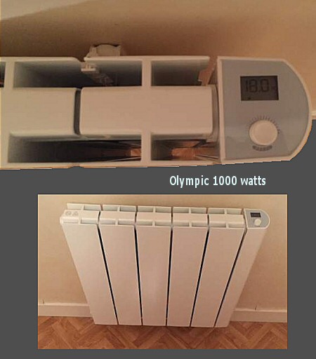 radiateur électrique Olympic à inertie