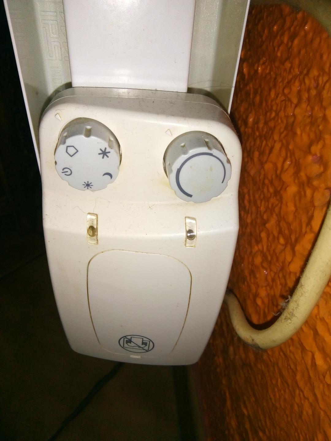 Un thermostat 2 boutons