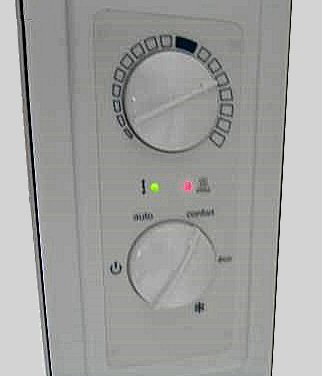 Un thermostat de radiateur Deltacalor Etna