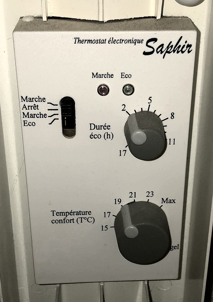 Thermostat électronique Saphir