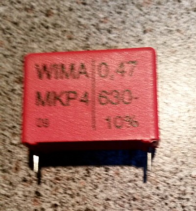 Condensateur Wima MKP62