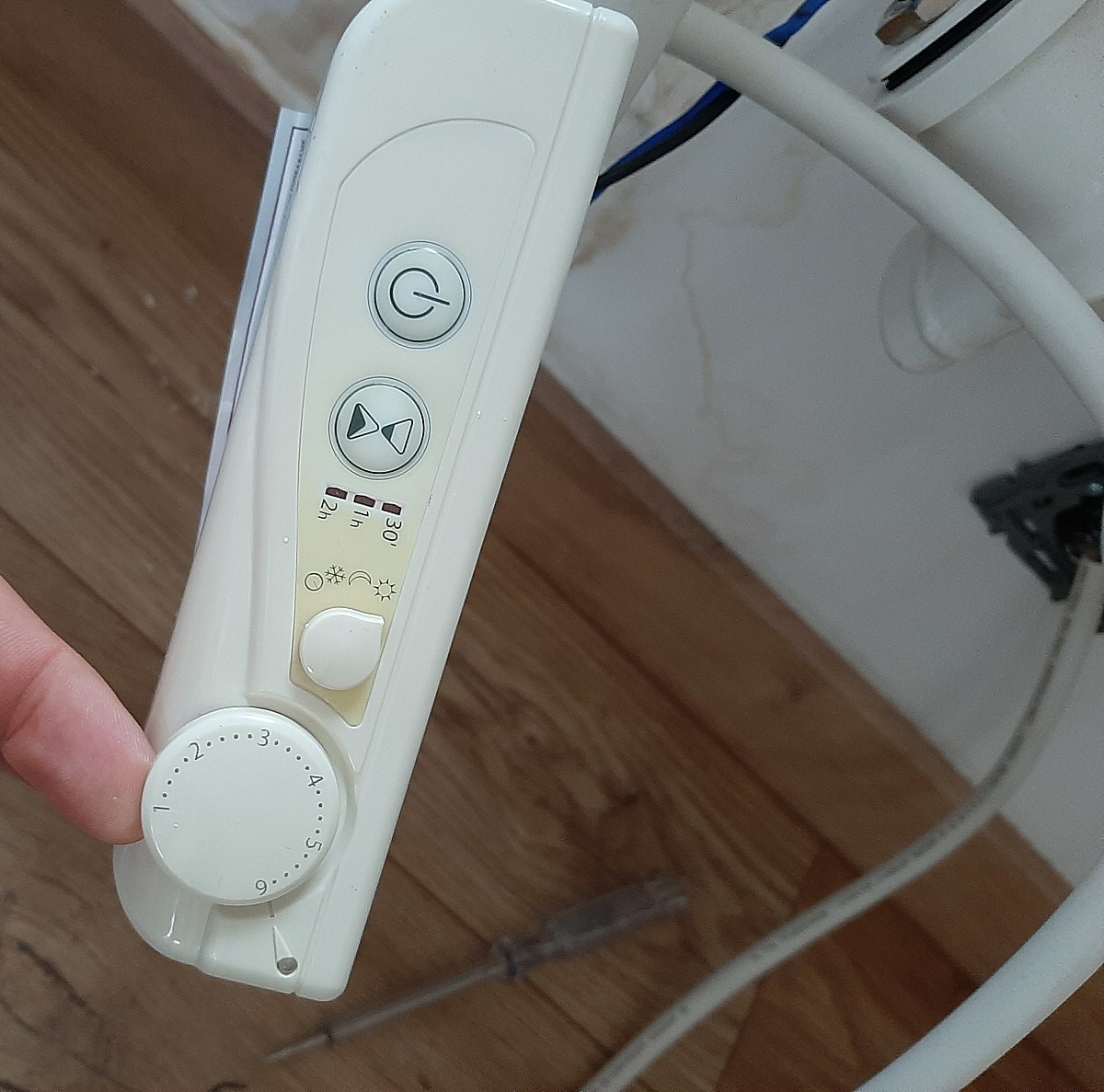thermostat d'un radiateur domalys