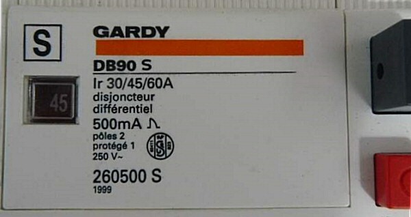 Disjoncteur Gardy DB90