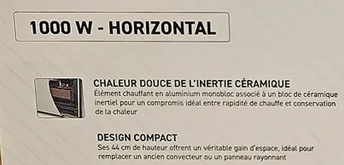 vue éclatée de l'intérieur du radiateur Noirot indigo vue éclatée de l'intérieur du radiateur Noirot indigo