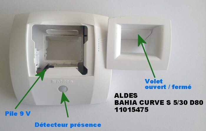 bouche de vmc Aldès bahia curve s 5/30