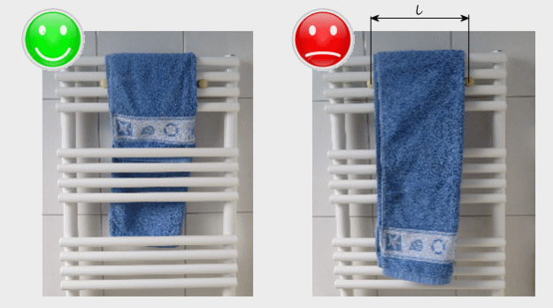 Comment installer un sche-serviettes ?