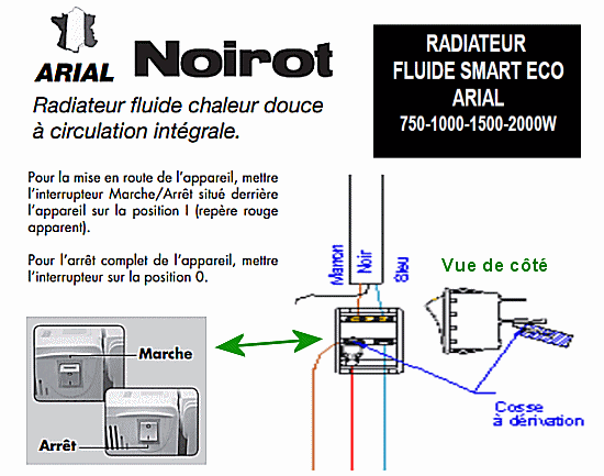 interrupteur secteur