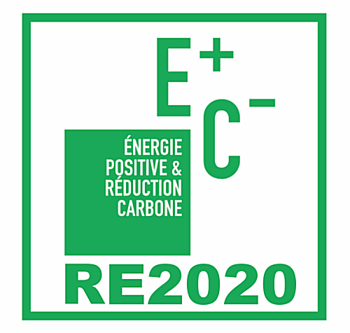 Logo de la réglementation environnementale 2020